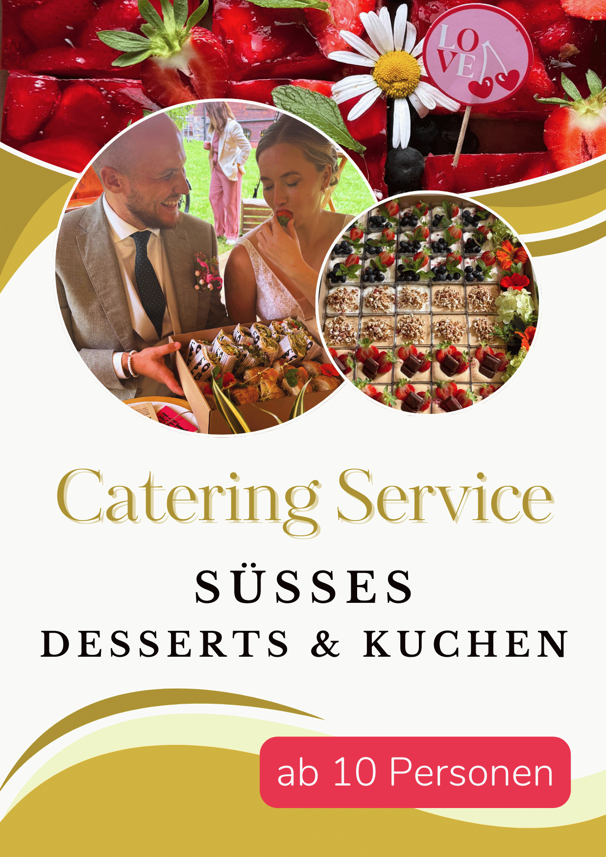 Süßes Catering