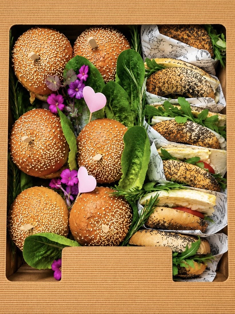 Bagel & Burger Box