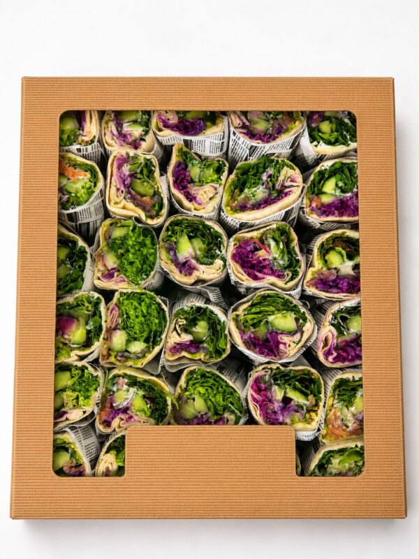 Lachs Wraps Große Box