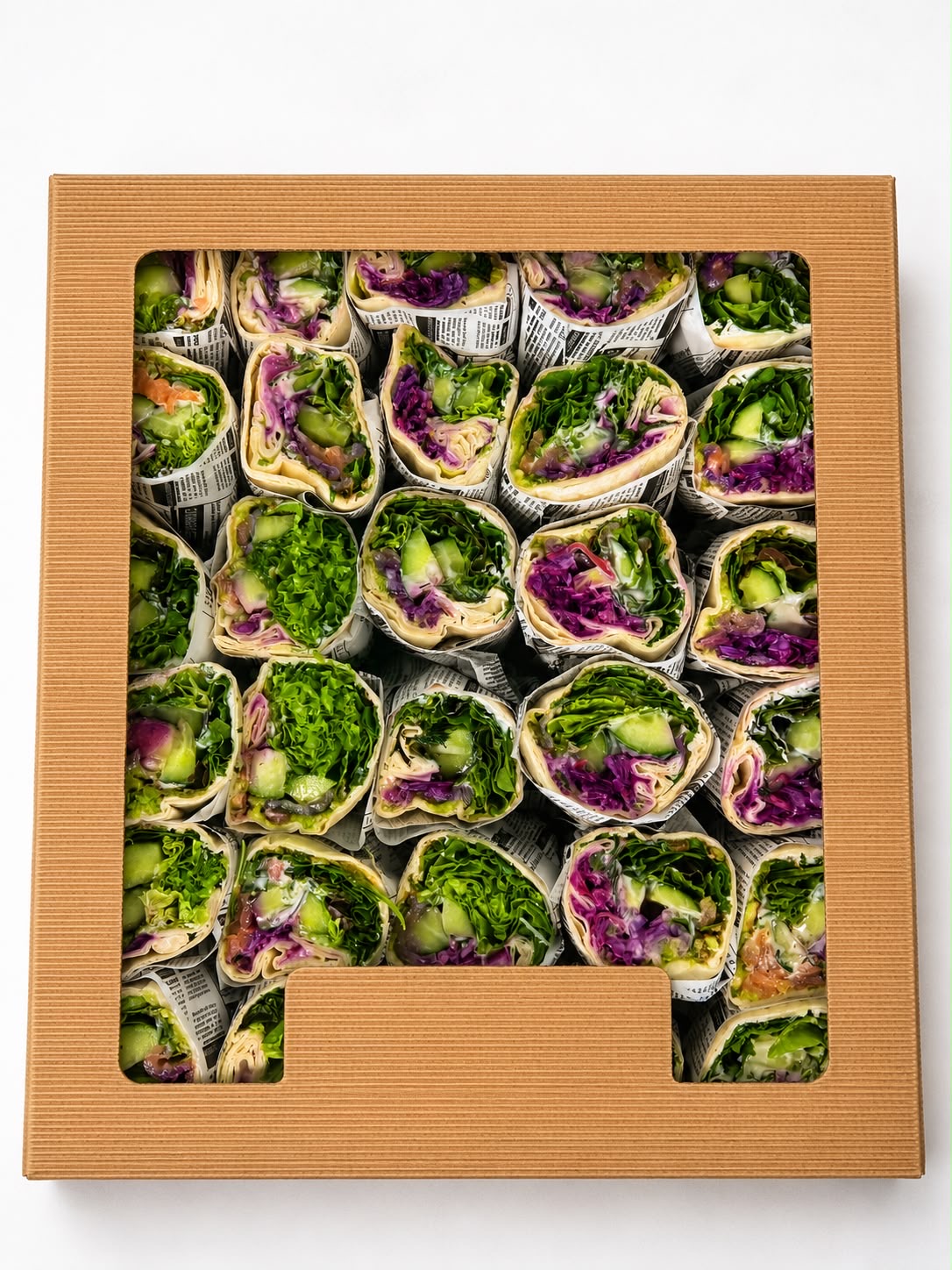 Lachs Wraps Große Box